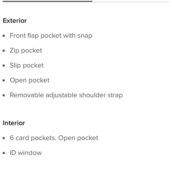 NWT Tumi Belden Cross- body leather bag -SOLD OUT ONLINE - Picture 11 of 12